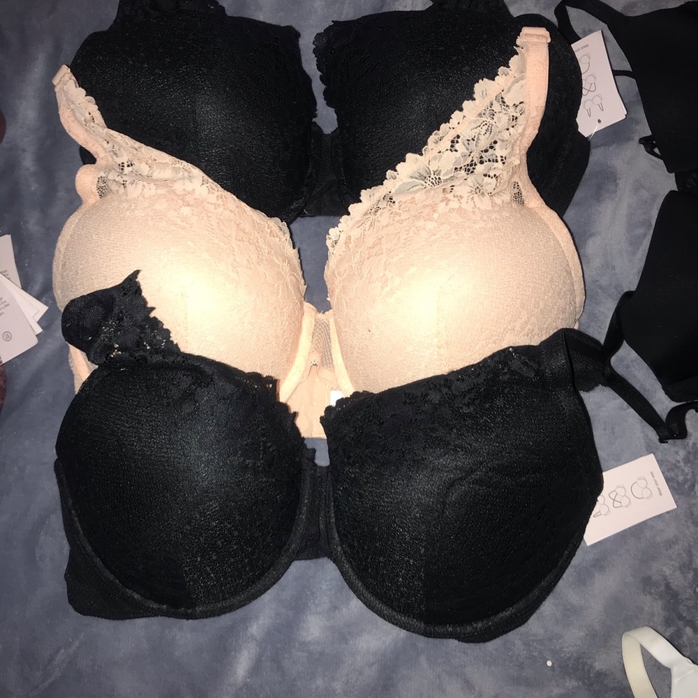 Auden 3 bra bundle 38DDD NWT
